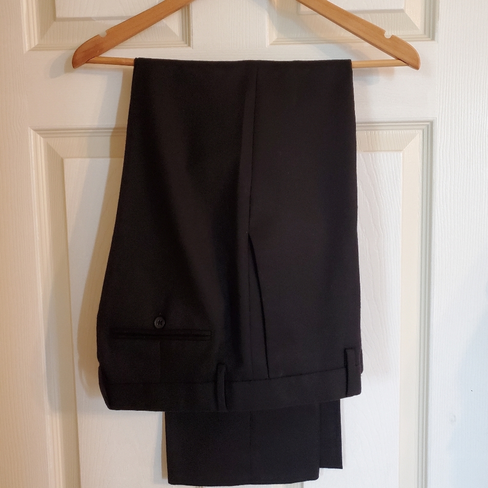 Mens lined wool pants